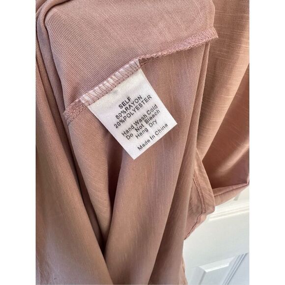 Mod Ref Jovie Blush Maxi T Shirt Dress - Picture 4 of 6